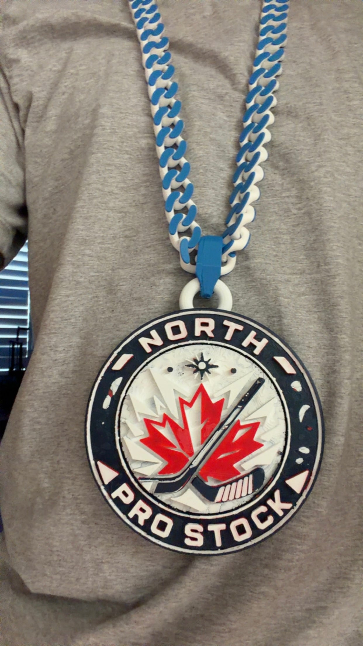 Custom 3D Printed Chain & Pendant